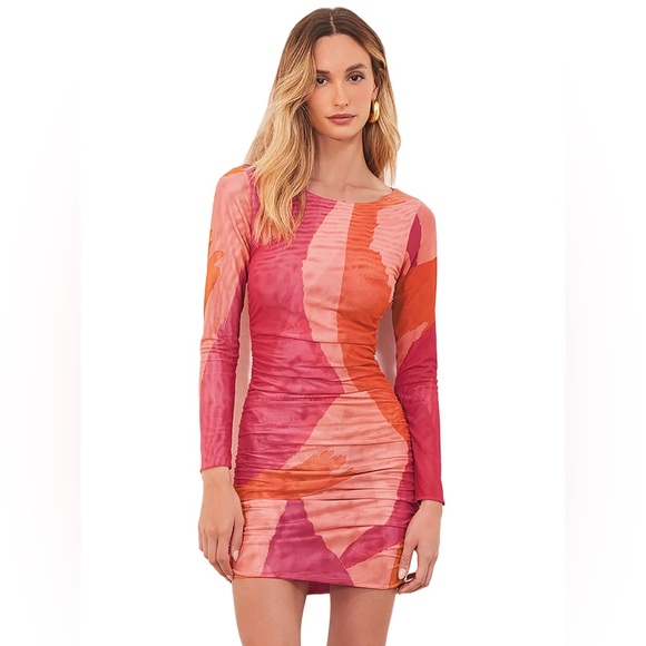 NWOT Vix Paula Hermanny Becca Short Dress 
Never Worn - Picture 1 of 3
